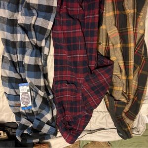 3 or is Plaid Flannel Shirt Collection